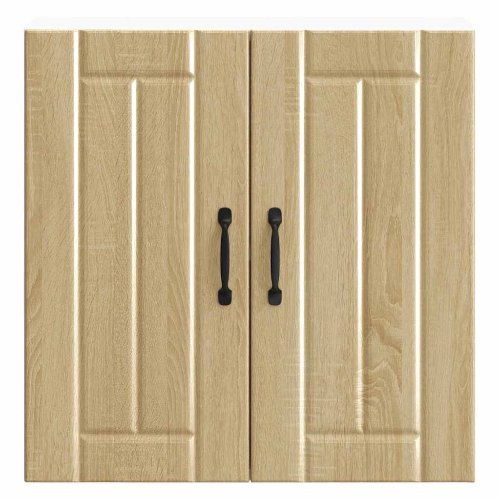 Keukenbovenkast Lucca bewerkt hout sonoma eikenkleurig is nu te koop bij PeponiXL, paradijselijk wonen!