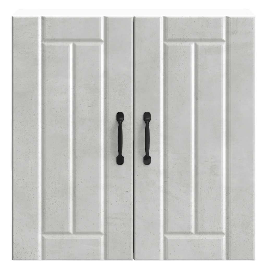 Keukenbovenkast Lucca bewerkt hout betongrijs is nu te koop bij PeponiXL, paradijselijk wonen!