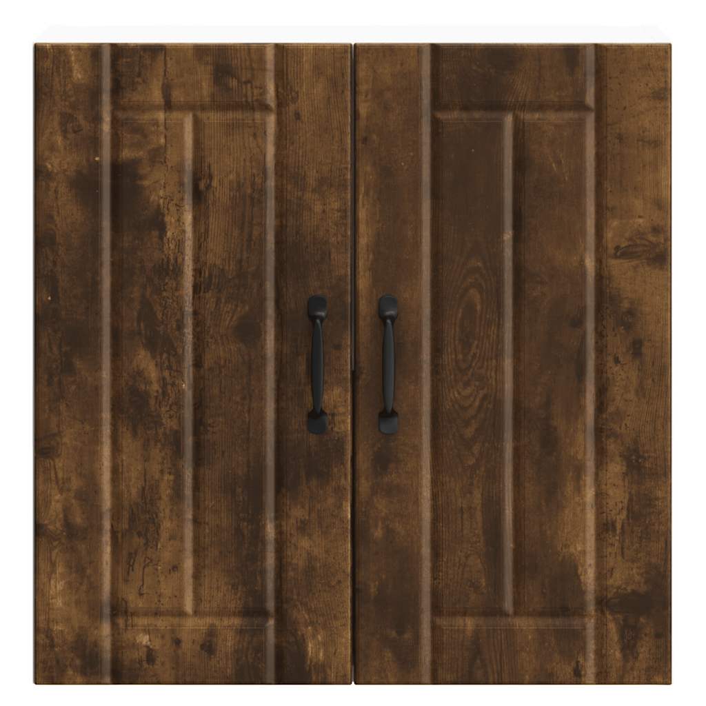 Keukenbovenkast Lucca bewerkt hout gerookt eikenkleurig is nu te koop bij PeponiXL, paradijselijk wonen!