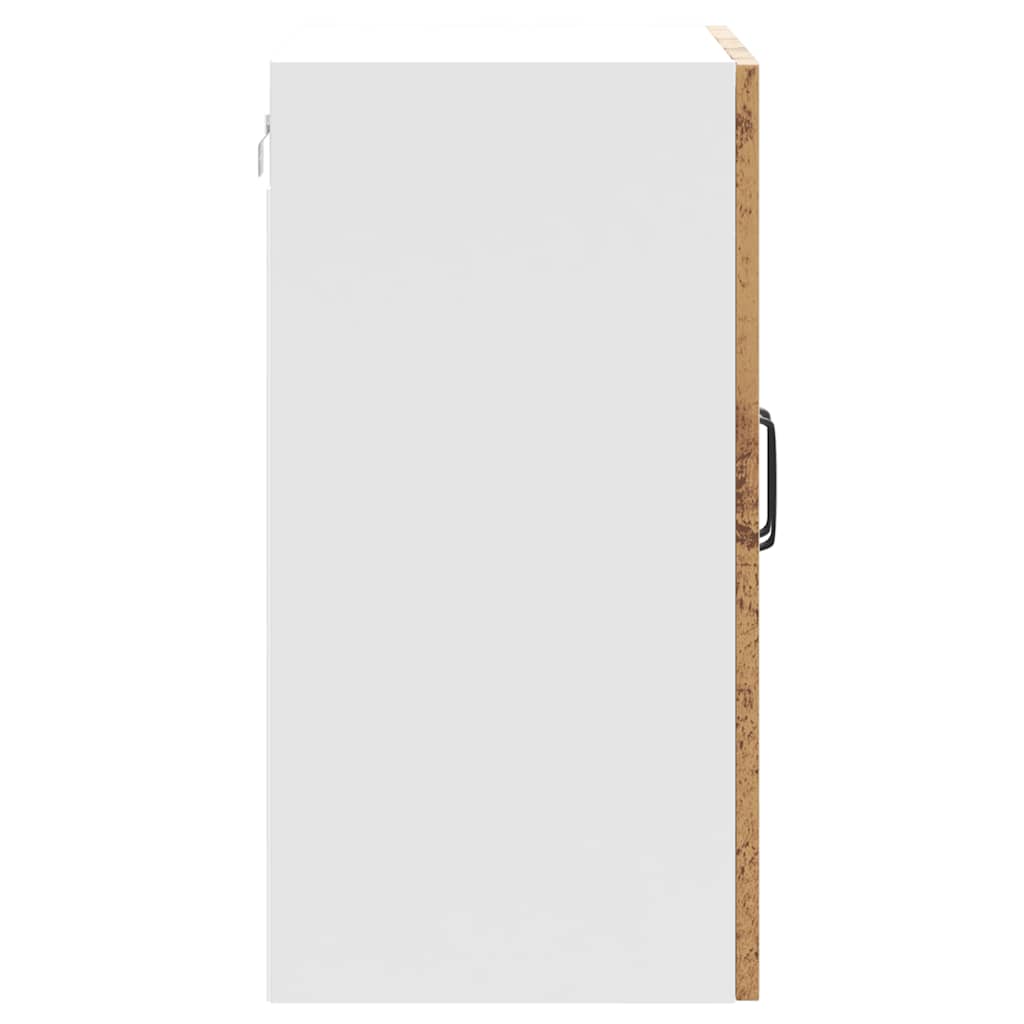 Keukenbovenkast Lucca bewerkt hout oud houtkleurig is nu te koop bij PeponiXL, paradijselijk wonen!
