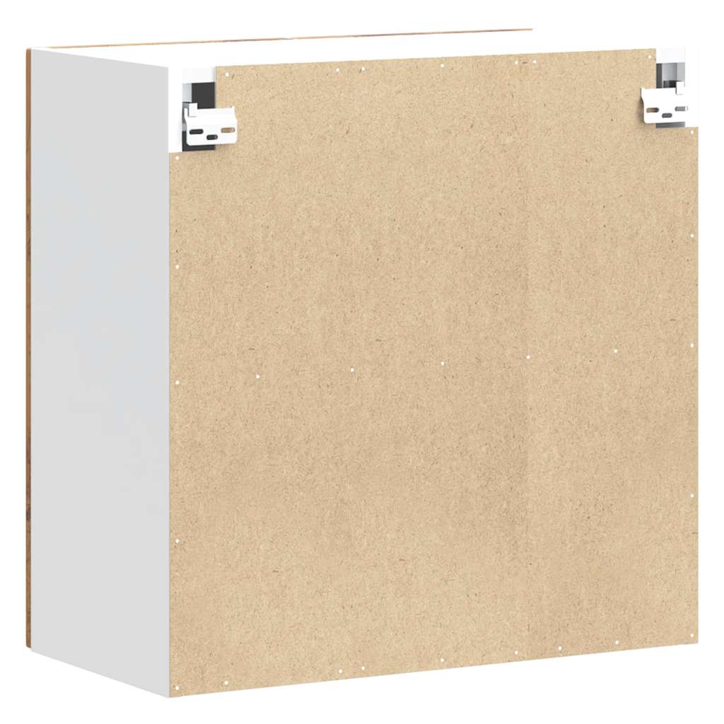 Keukenbovenkast Lucca bewerkt hout oud houtkleurig is nu te koop bij PeponiXL, paradijselijk wonen!