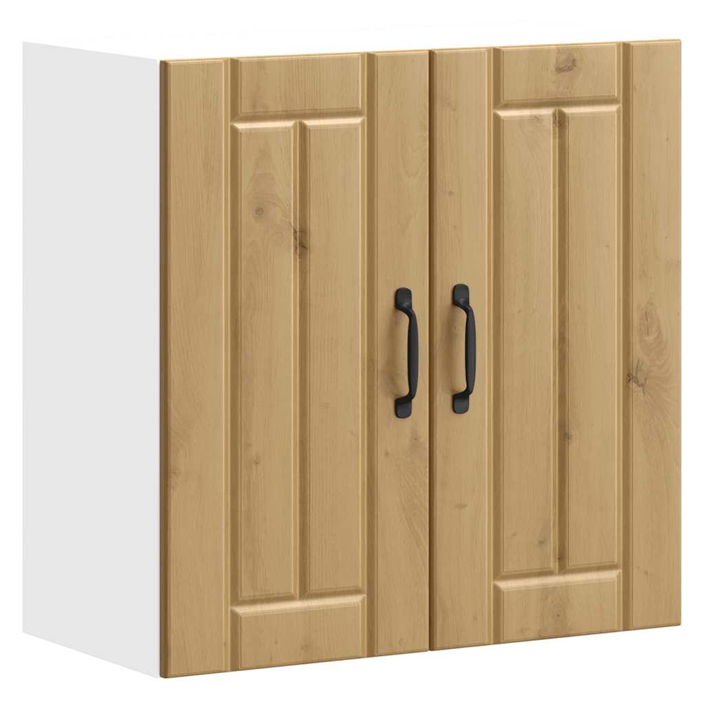 Keukenbovenkast Lucca bewerkt hout artisanaal eikenkleur is nu te koop bij PeponiXL, paradijselijk wonen!