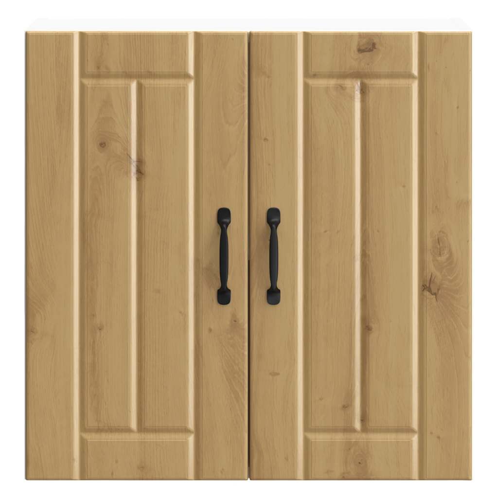 Keukenbovenkast Lucca bewerkt hout artisanaal eikenkleur is nu te koop bij PeponiXL, paradijselijk wonen!