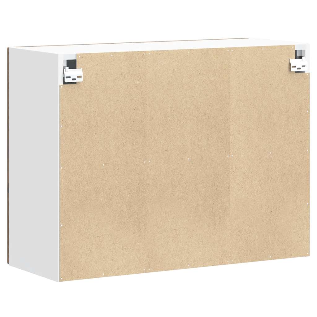 Keukenbovenkast Lucca bewerkt hout gerookt eikenkleurig is nu te koop bij PeponiXL, paradijselijk wonen!