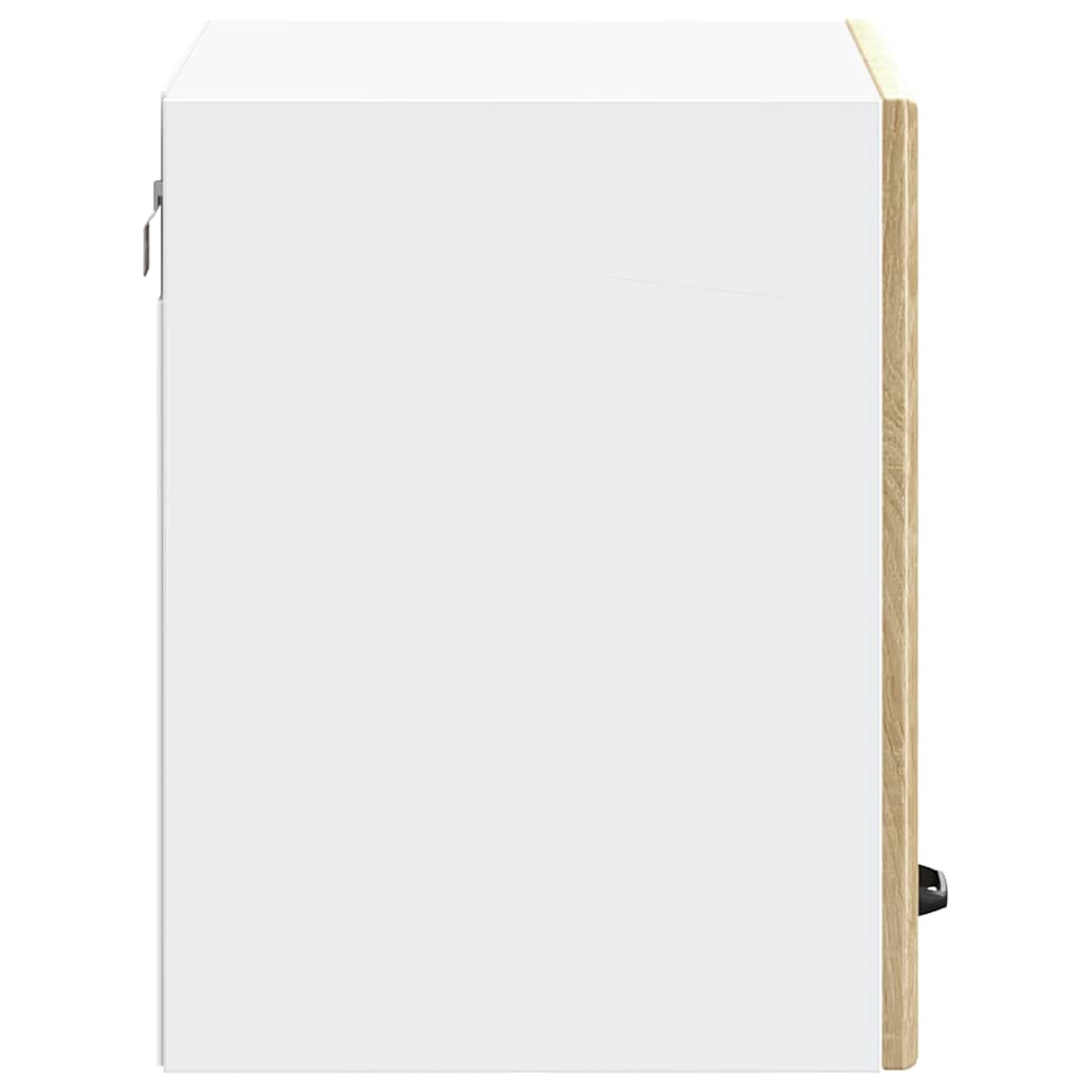 Keukenbovenkast Lucca bewerkt hout sonoma eikenkleurig is nu te koop bij PeponiXL, paradijselijk wonen!