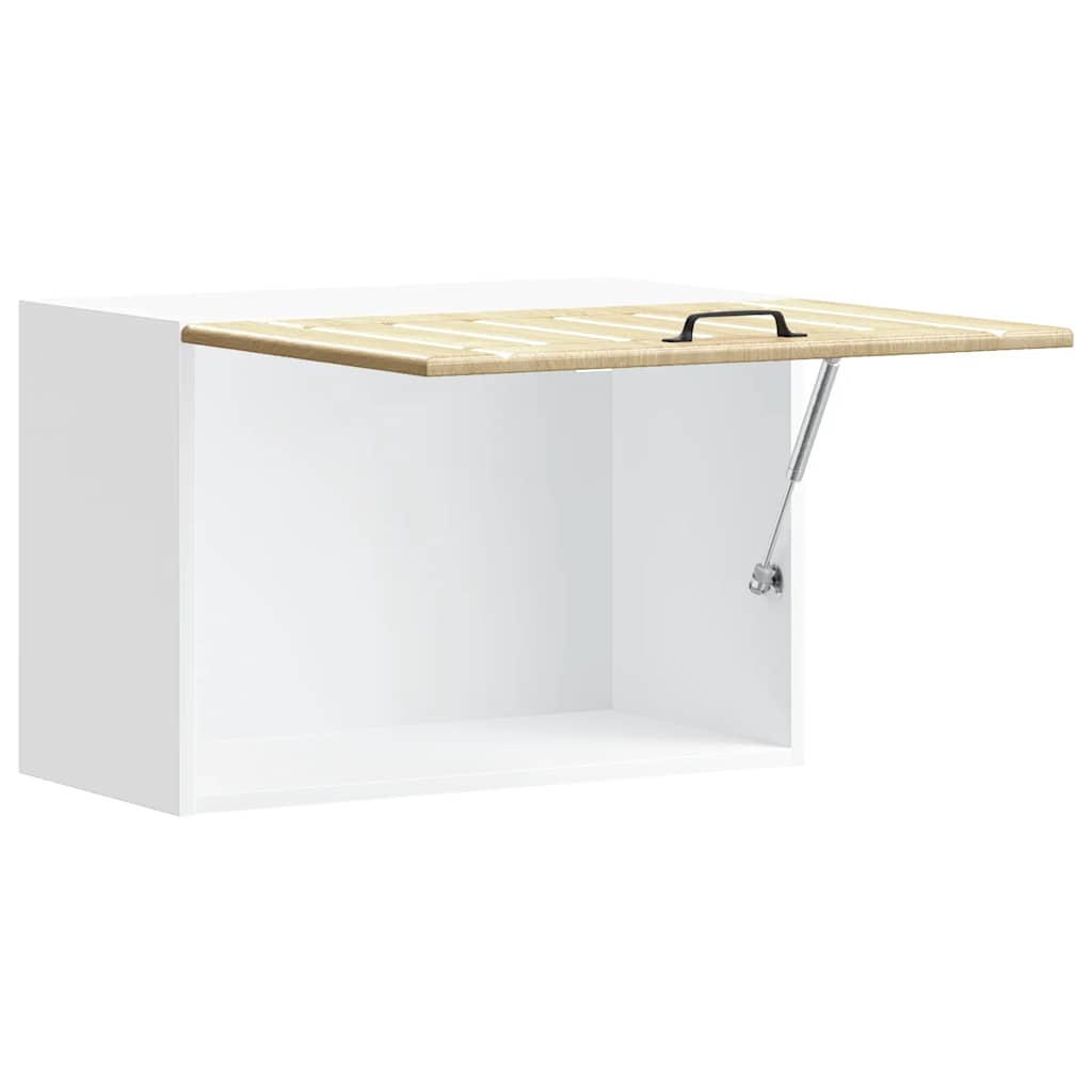 Keukenbovenkast Lucca bewerkt hout sonoma eikenkleurig is nu te koop bij PeponiXL, paradijselijk wonen!