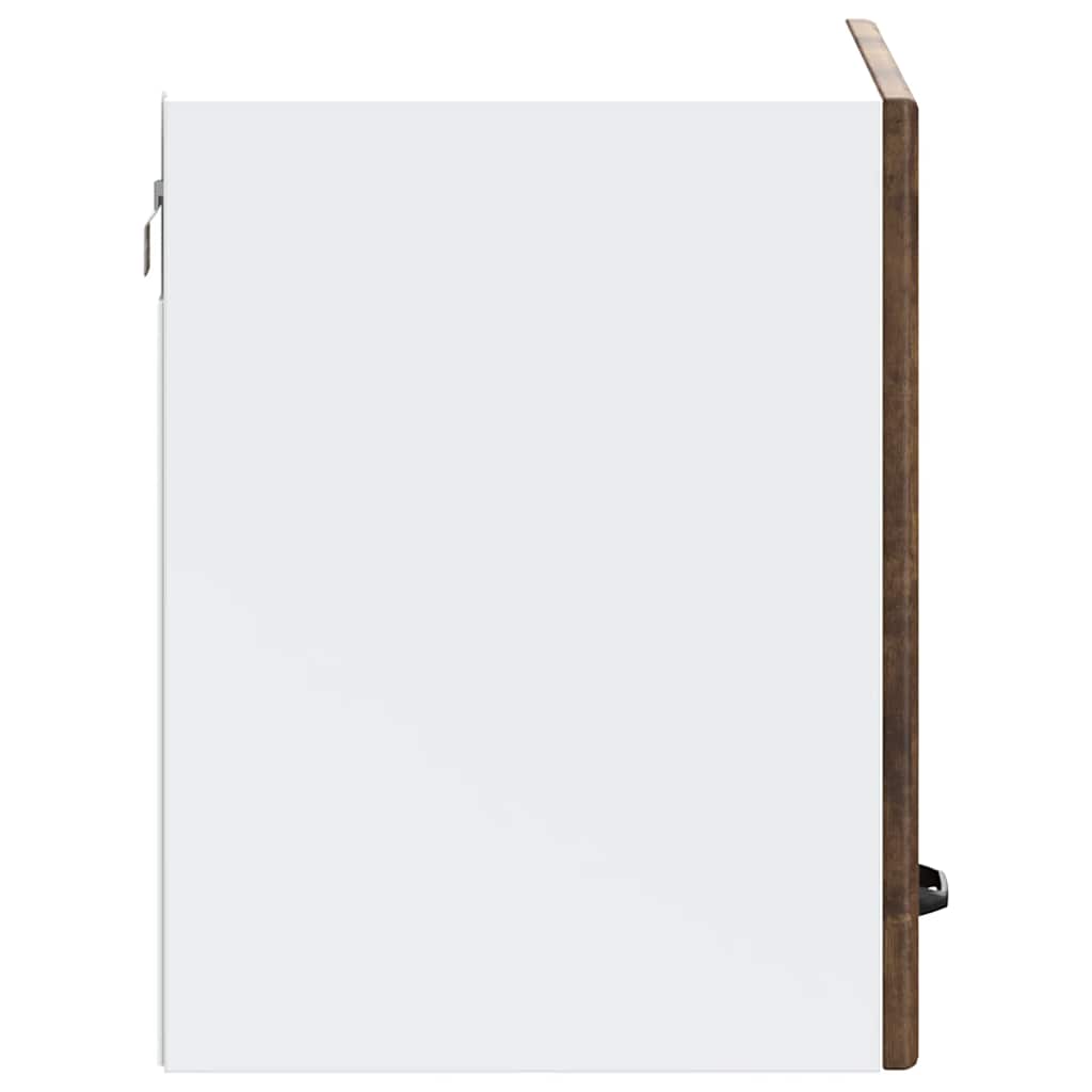 Keukenbovenkast Lucca bewerkt hout gerookt eikenkleurig is nu te koop bij PeponiXL, paradijselijk wonen!