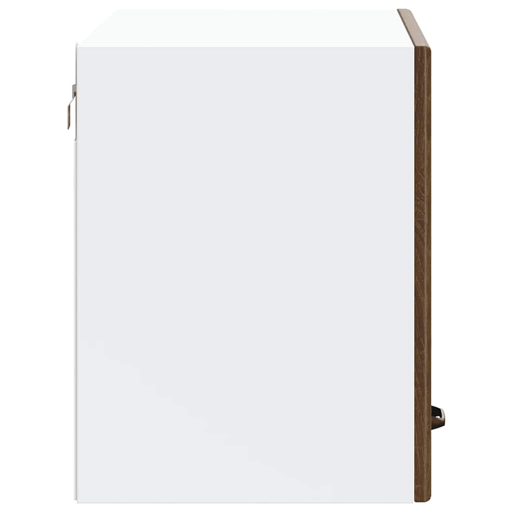 Keukenbovenkast Lucca bewerkt hout bruin eikenkleur is nu te koop bij PeponiXL, paradijselijk wonen!