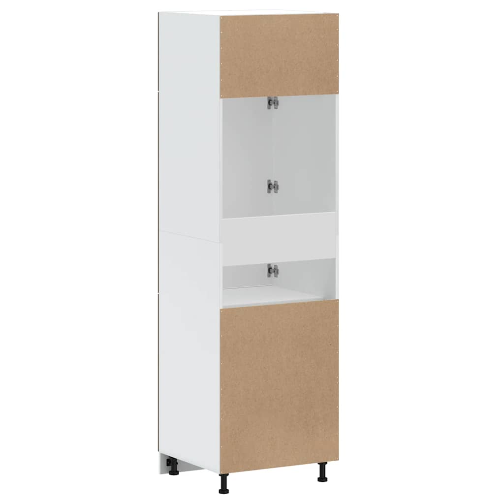 Keukenkast Lucca bewerkt hout bruin eikenkleur is nu te koop bij PeponiXL, paradijselijk wonen!
