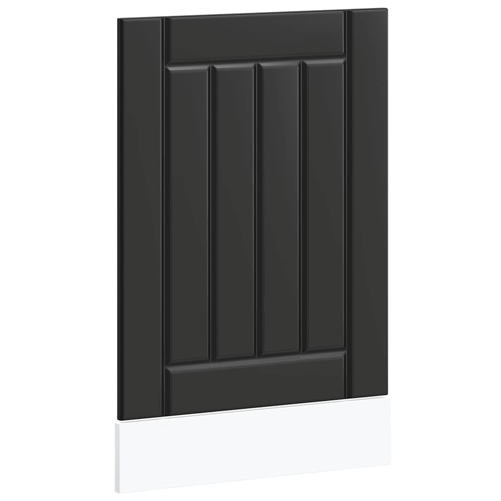 Vaatwaspaneel Lucca bewerkt hout zwart is nu te koop bij PeponiXL, paradijselijk wonen!