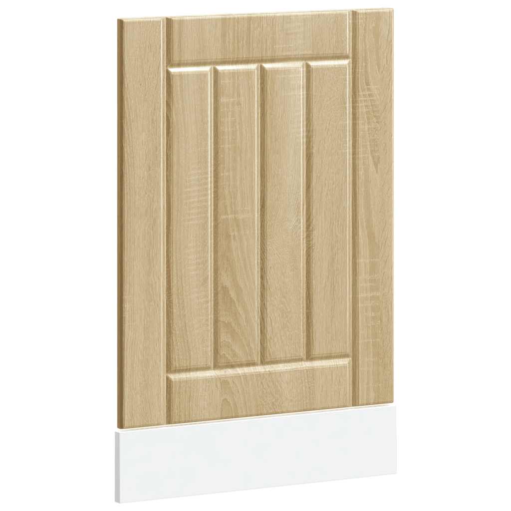 Vaatwaspaneel Lucca bewerkt hout sonoma eikenkleurig is nu te koop bij PeponiXL, paradijselijk wonen!