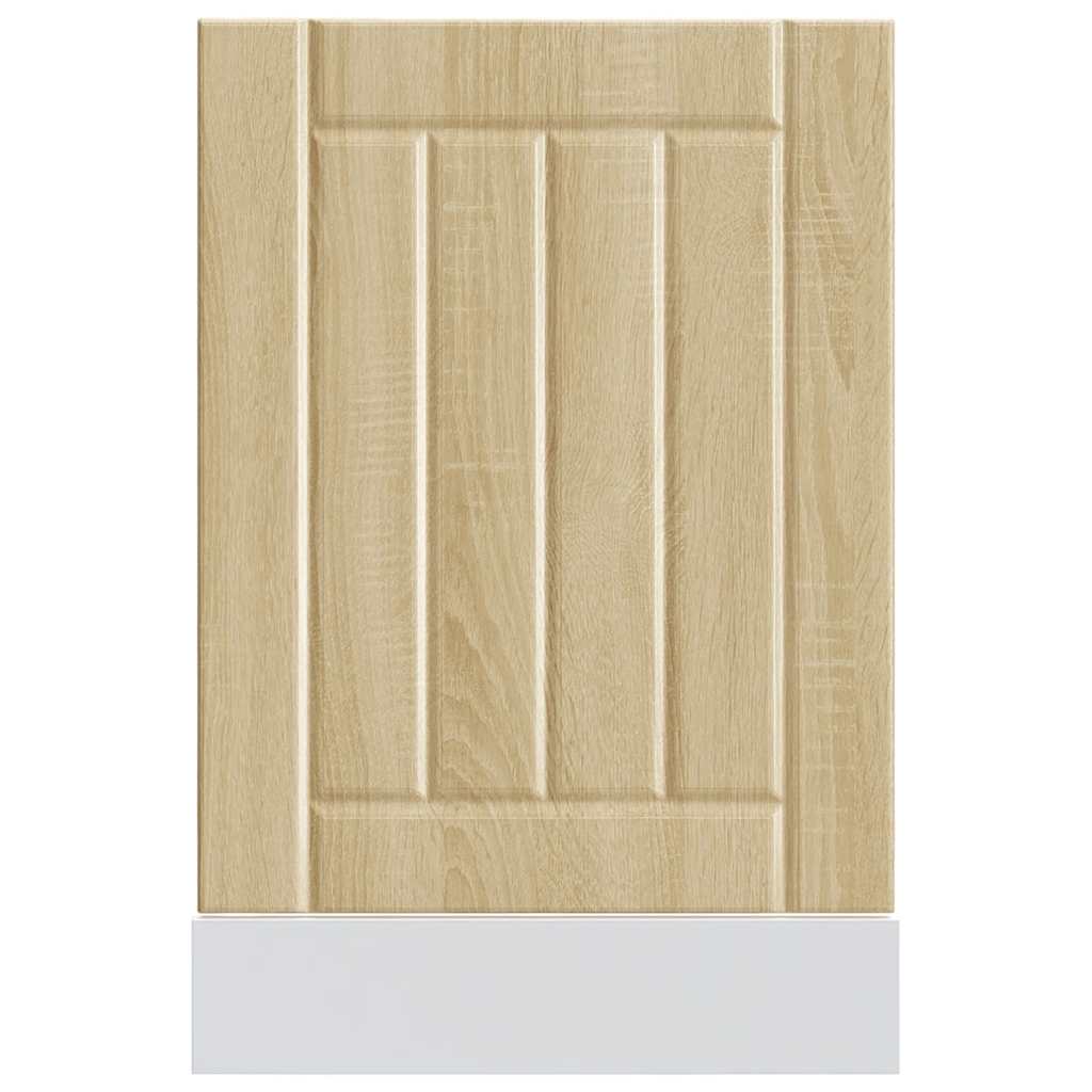 Vaatwaspaneel Lucca bewerkt hout sonoma eikenkleurig is nu te koop bij PeponiXL, paradijselijk wonen!