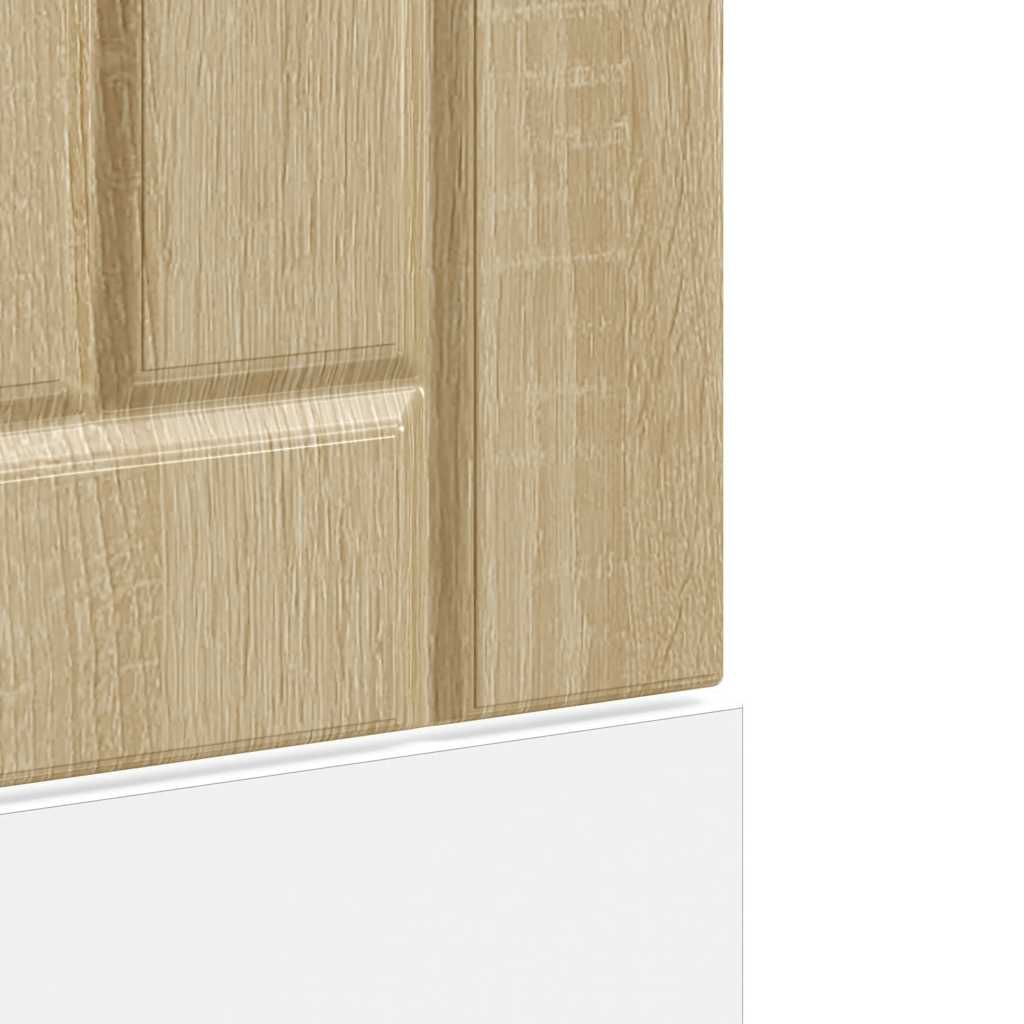 Vaatwaspaneel Lucca bewerkt hout sonoma eikenkleurig is nu te koop bij PeponiXL, paradijselijk wonen!