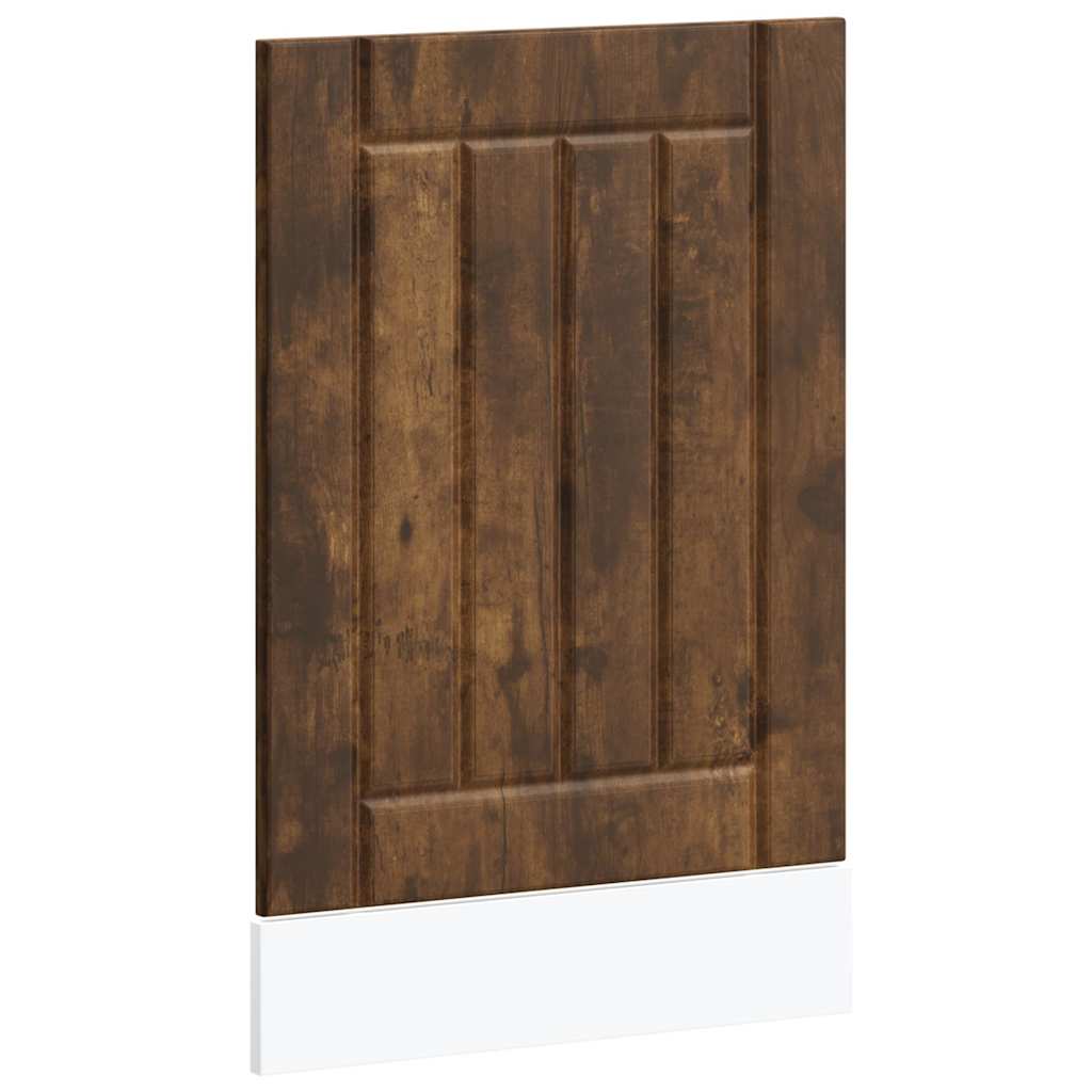 Vaatwaspaneel Lucca bewerkt hout gerookt eikenkleurig is nu te koop bij PeponiXL, paradijselijk wonen!