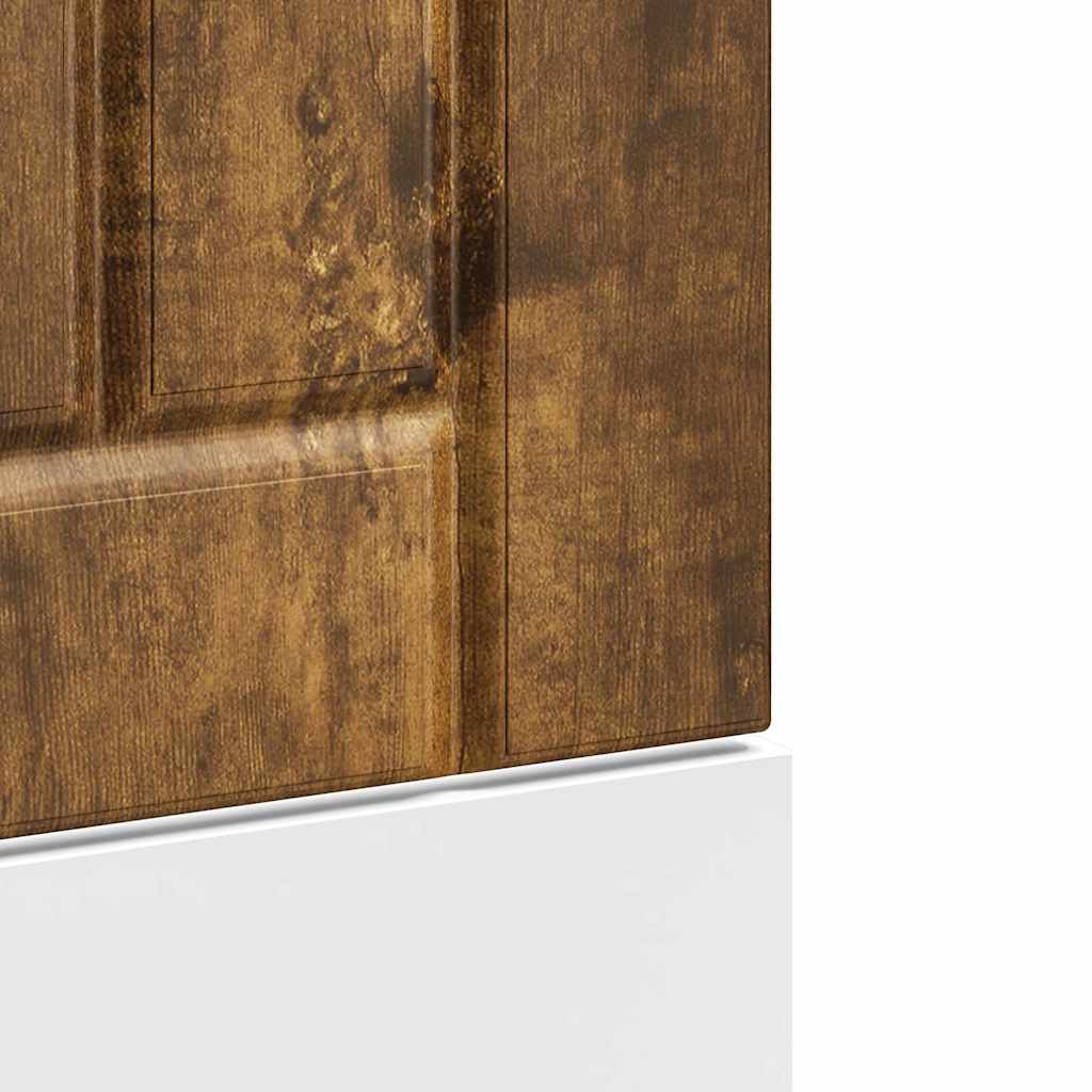 Vaatwaspaneel Lucca bewerkt hout gerookt eikenkleurig is nu te koop bij PeponiXL, paradijselijk wonen!