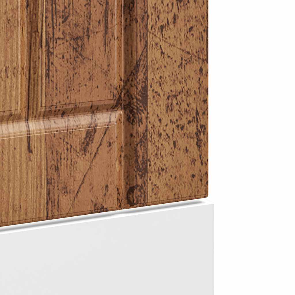 Vaatwaspaneel Lucca bewerkt hout oud houtkleurig is nu te koop bij PeponiXL, paradijselijk wonen!
