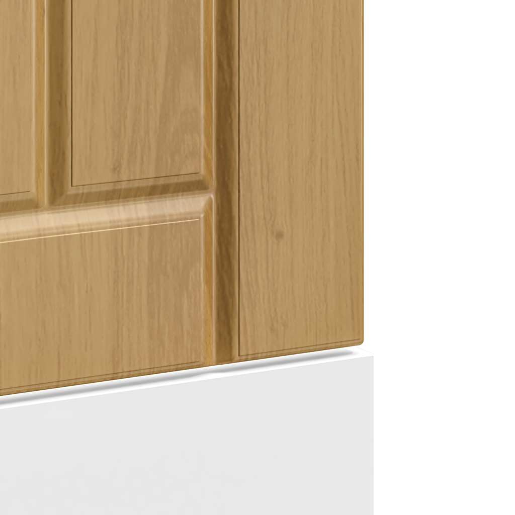 Vaatwaspaneel Lucca bewerkt hout artisanaal eikenkleur is nu te koop bij PeponiXL, paradijselijk wonen!