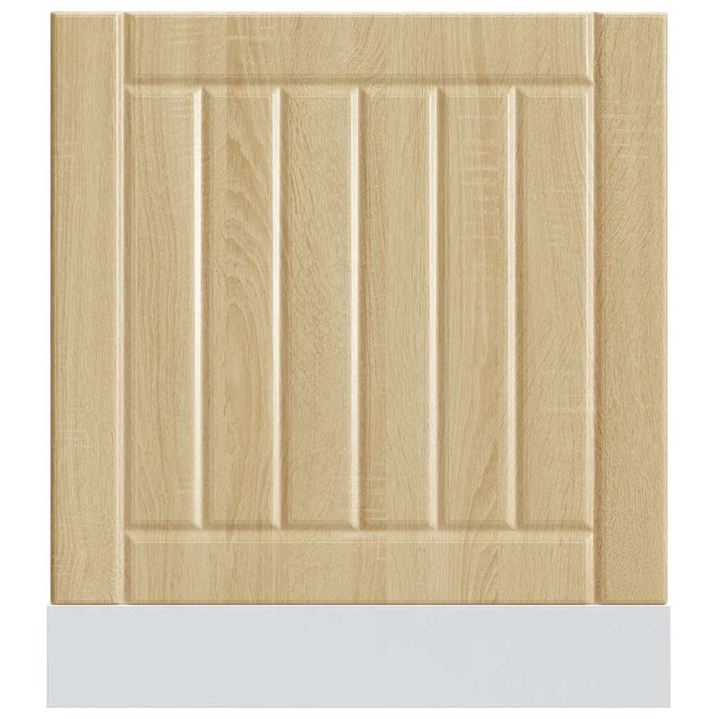 Vaatwaspaneel Lucca bewerkt hout sonoma eikenkleurig is nu te koop bij PeponiXL, paradijselijk wonen!