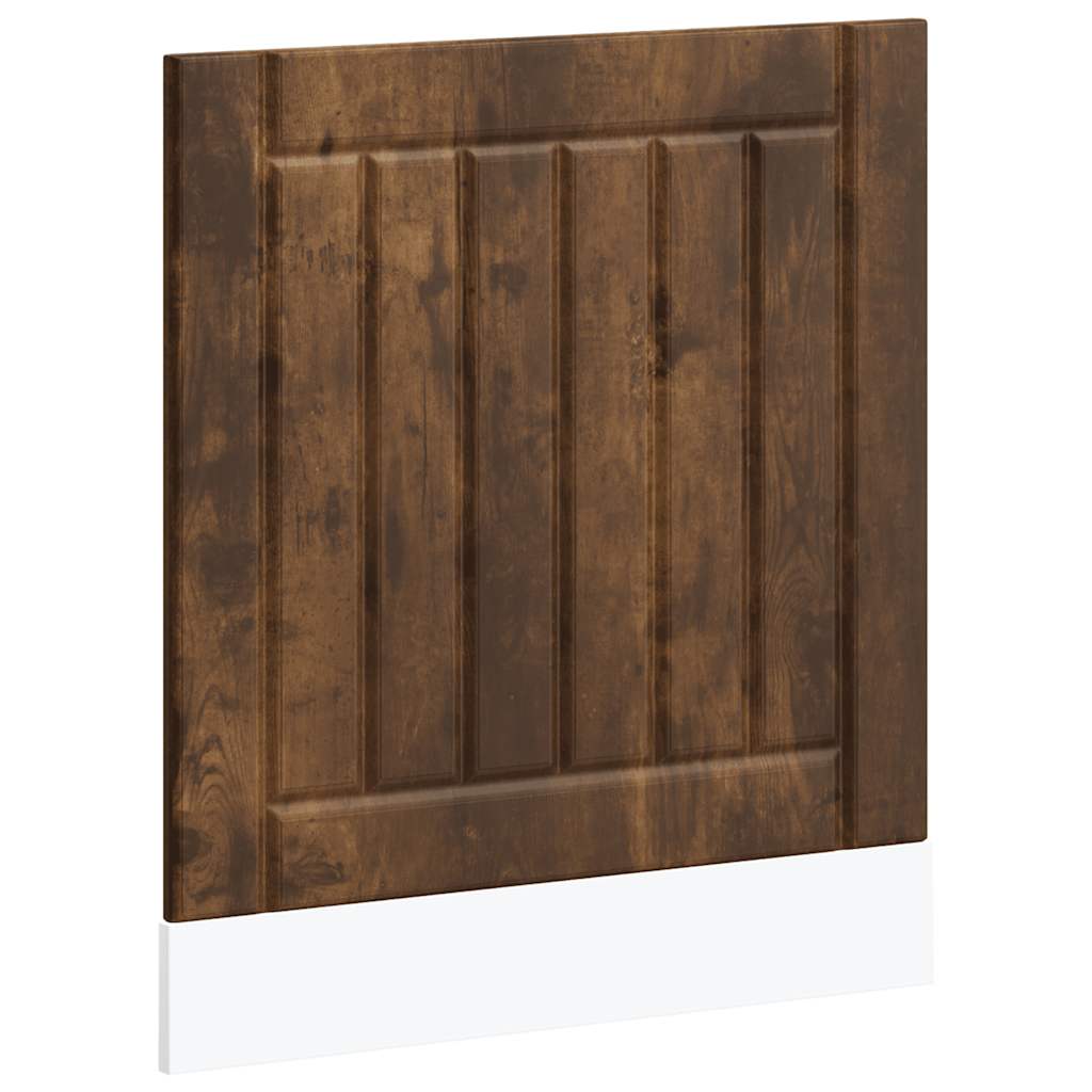 Vaatwaspaneel Lucca bewerkt hout gerookt eikenkleurig is nu te koop bij PeponiXL, paradijselijk wonen!