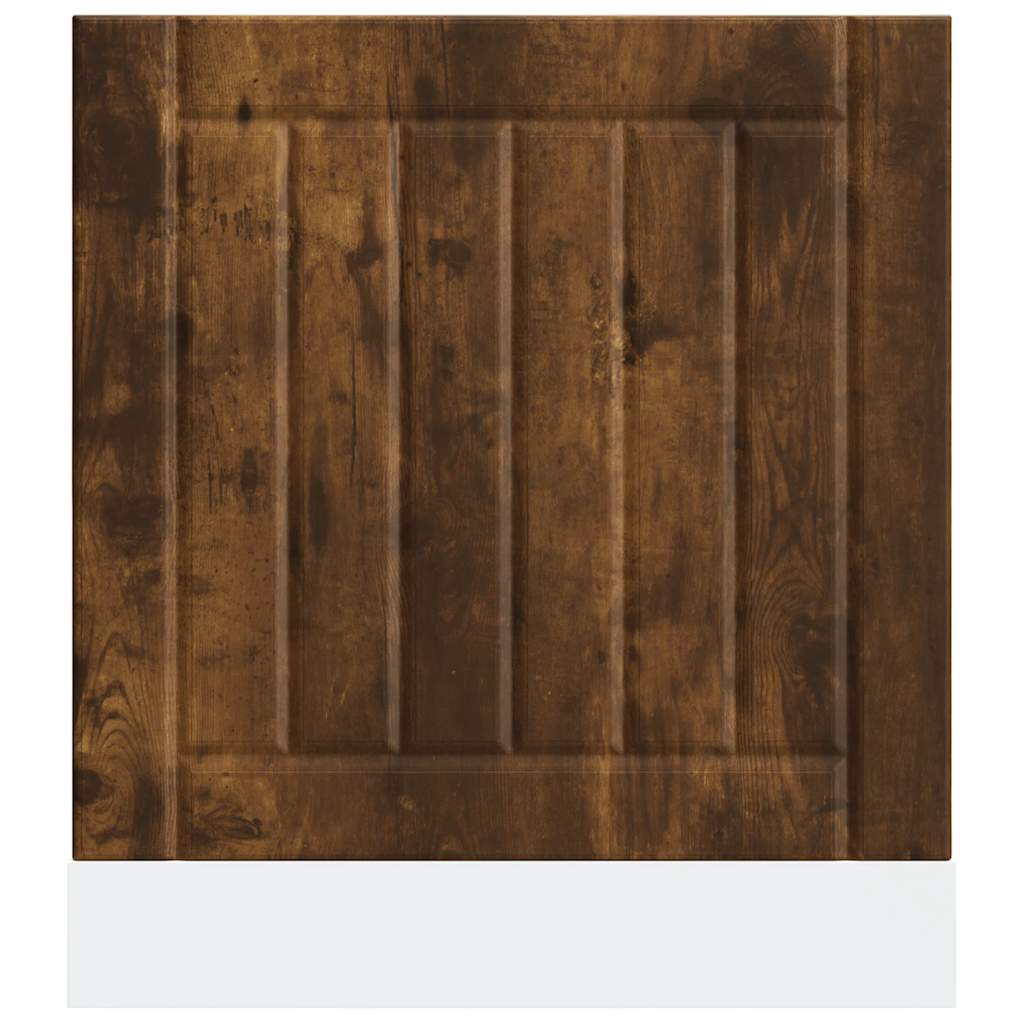 Vaatwaspaneel Lucca bewerkt hout gerookt eikenkleurig is nu te koop bij PeponiXL, paradijselijk wonen!