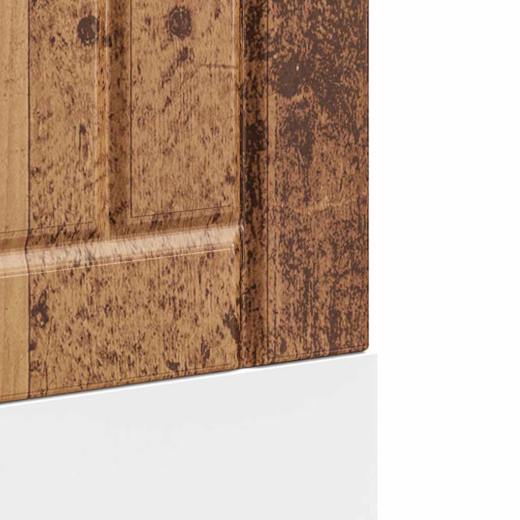 Vaatwaspaneel Lucca bewerkt hout oud houtkleurig is nu te koop bij PeponiXL, paradijselijk wonen!