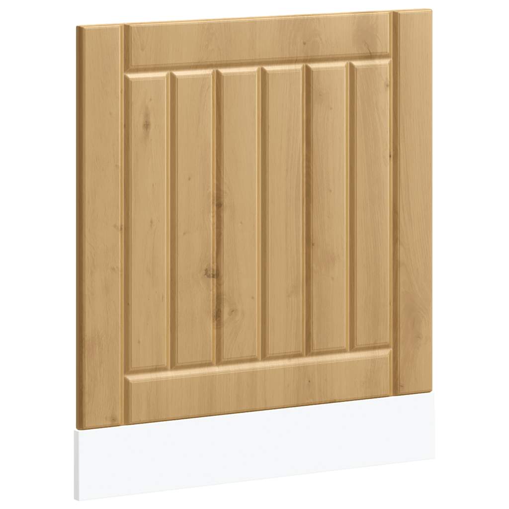 Vaatwaspaneel Lucca bewerkt hout artisanaal eikenkleur is nu te koop bij PeponiXL, paradijselijk wonen!