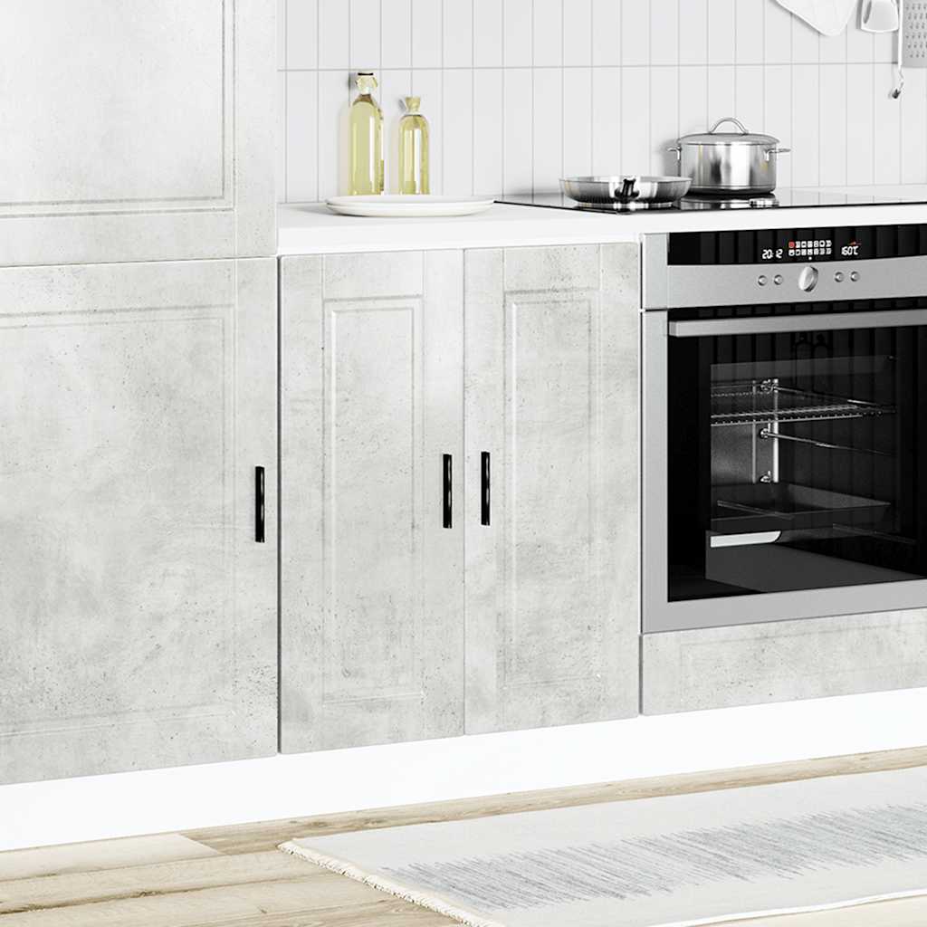 Onderkast "Porto" bewerkt hout betongrijs is nu te koop bij PeponiXL, paradijselijk wonen!