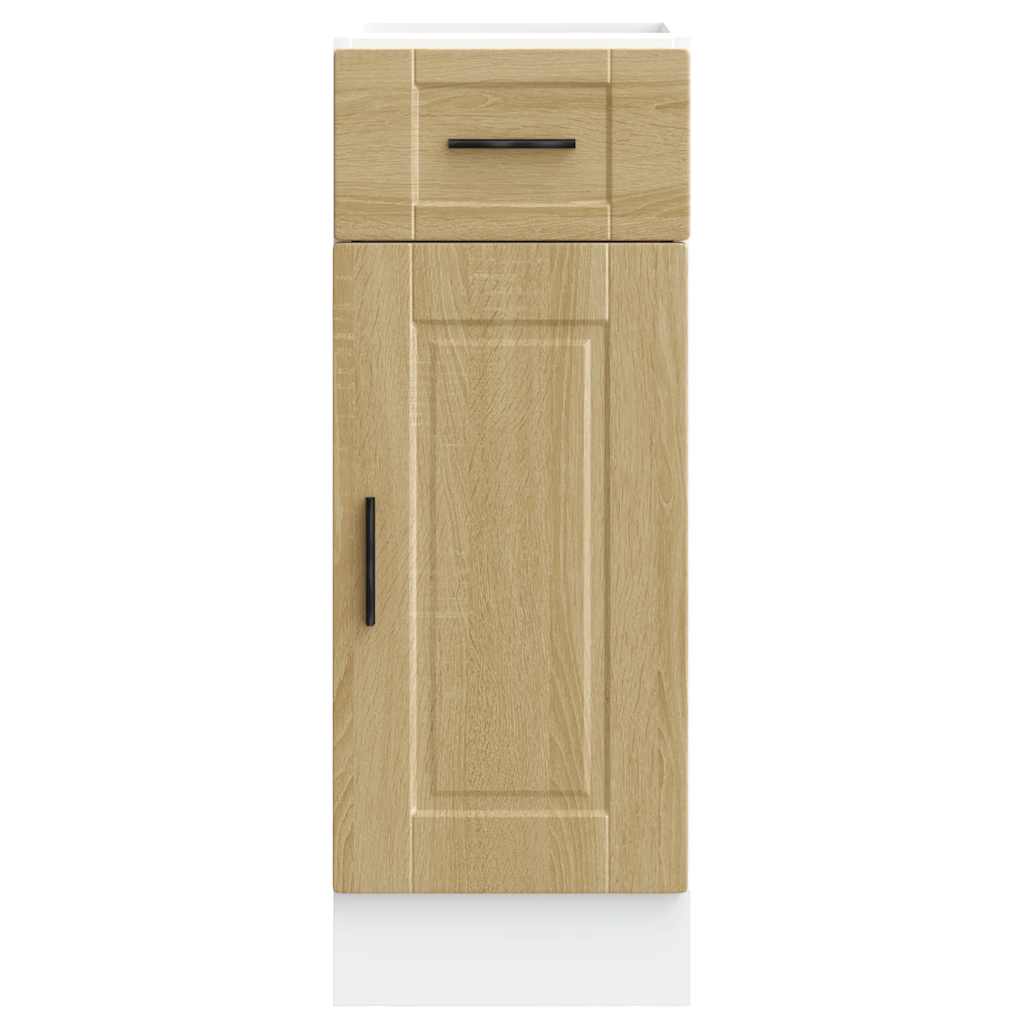 Onderkast "Porto" bewerkt hout sonoma eikenkleurig is nu te koop bij PeponiXL, paradijselijk wonen!