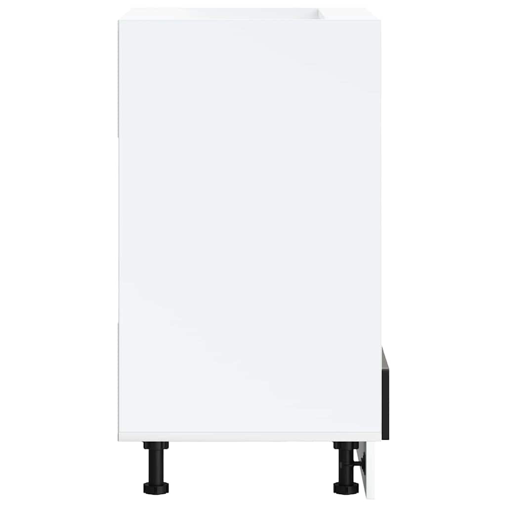 Ovenkast "Porto" bewerkt hout zwart is nu te koop bij PeponiXL, paradijselijk wonen!