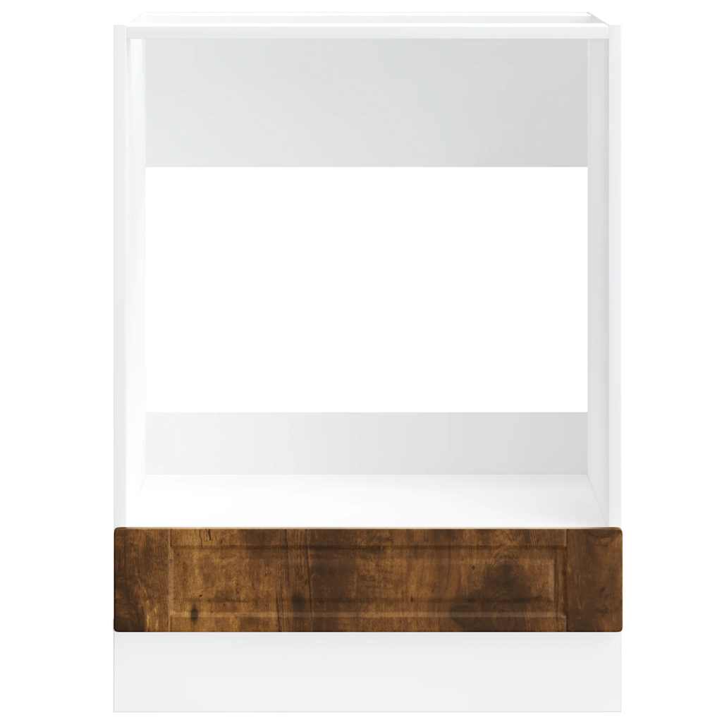 Ovenkast "Porto" bewerkt hout gerookt eikenkleurig is nu te koop bij PeponiXL, paradijselijk wonen!