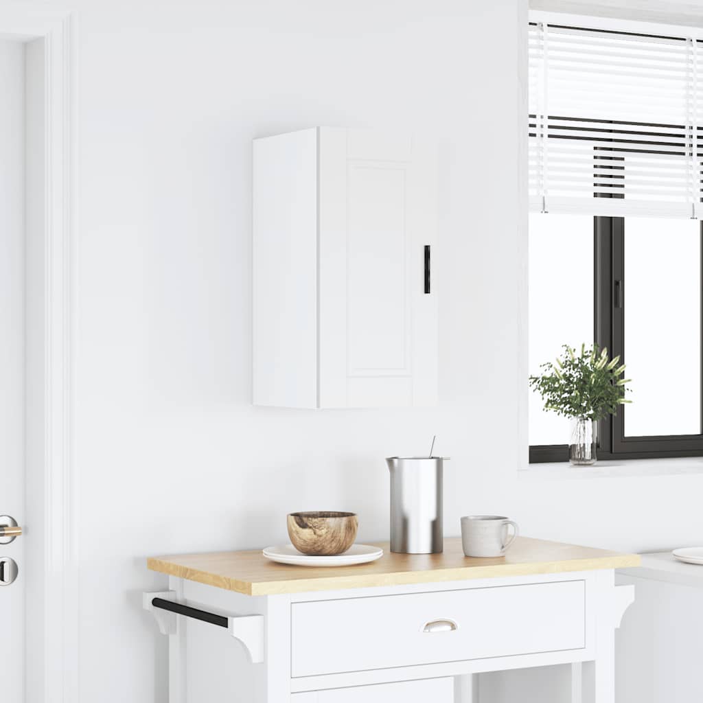 Keukenbovenkast Porto bewerkt hout wit is nu te koop bij PeponiXL, paradijselijk wonen!