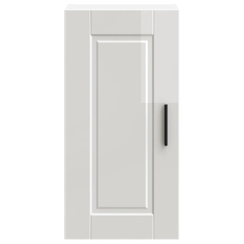 Keukenbovenkast Porto bewerkt hout hoogglans wit is nu te koop bij PeponiXL, paradijselijk wonen!