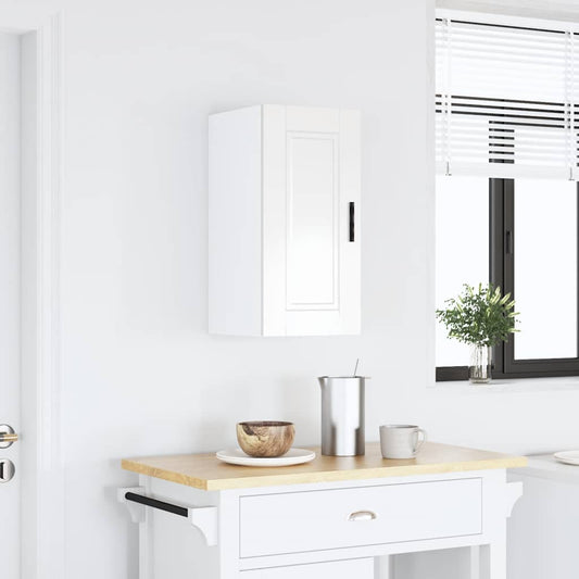 Keukenbovenkast Porto bewerkt hout hoogglans wit is nu te koop bij PeponiXL, paradijselijk wonen!
