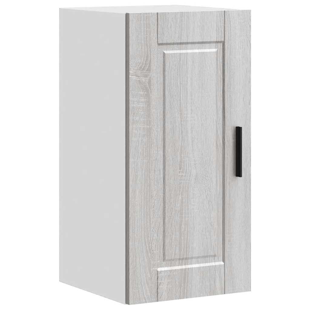 Keukenbovenkast Porto bewerkt hout grijs sonoma eiken is nu te koop bij PeponiXL, paradijselijk wonen!