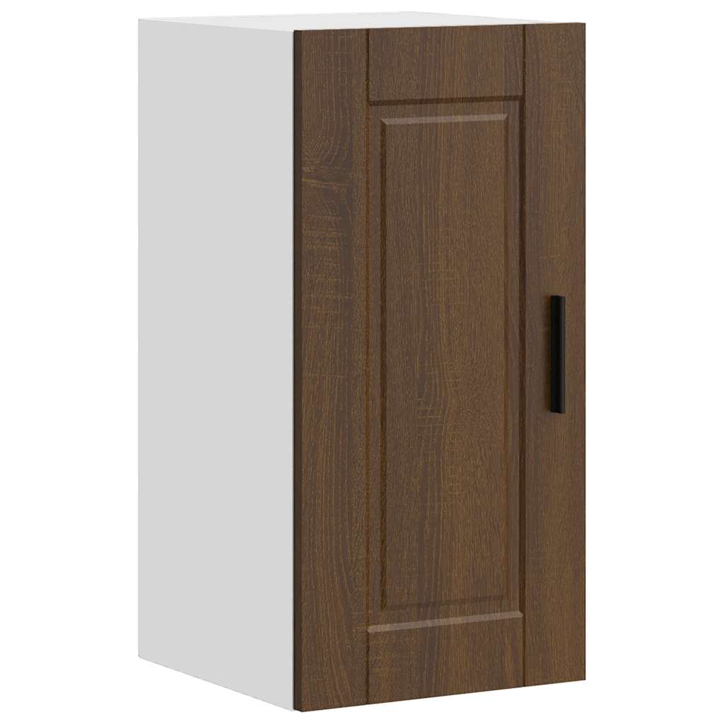 Keukenbovenkast Porto bewerkt hout bruin eikenkleur is nu te koop bij PeponiXL, paradijselijk wonen!