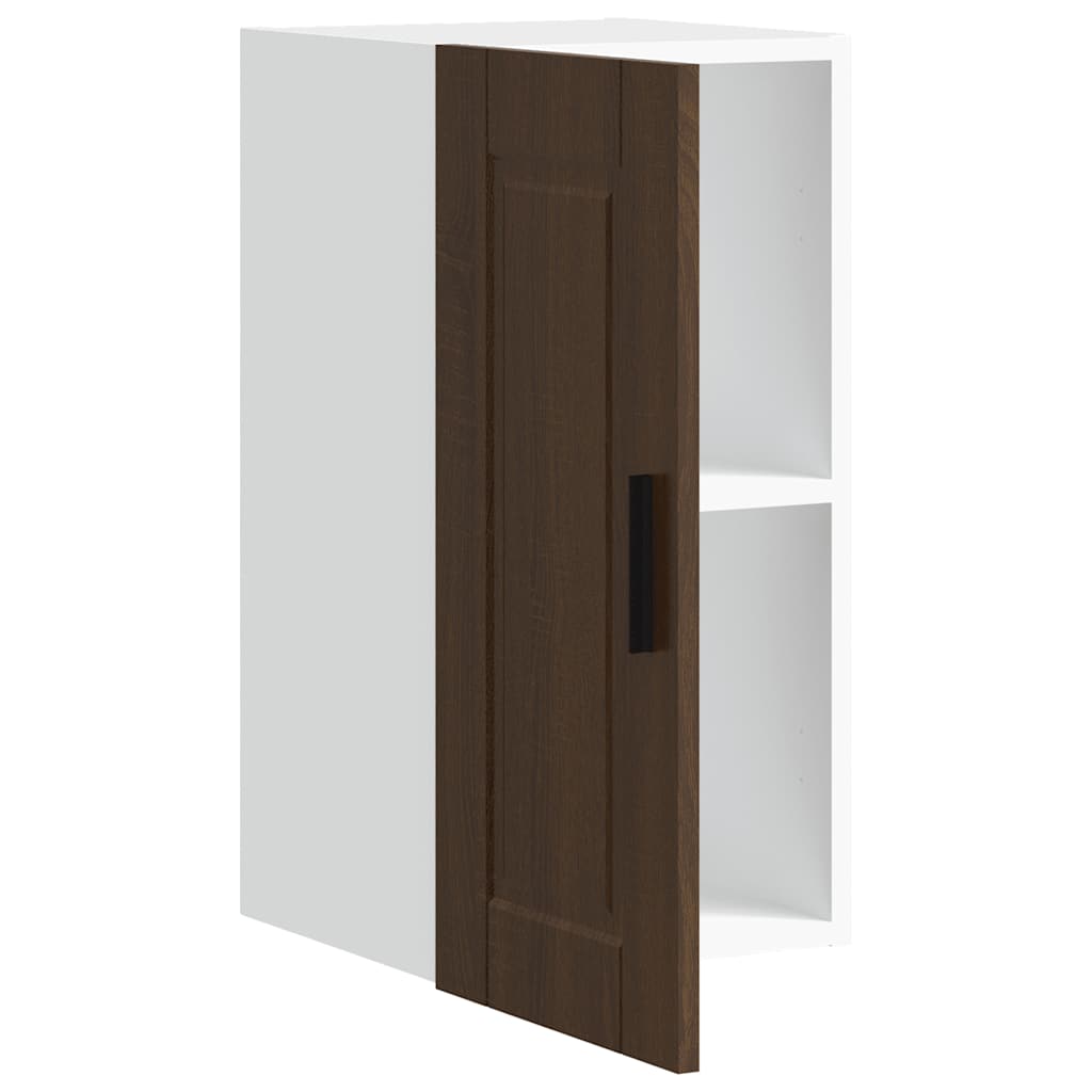 Keukenbovenkast Porto bewerkt hout bruin eikenkleur is nu te koop bij PeponiXL, paradijselijk wonen!