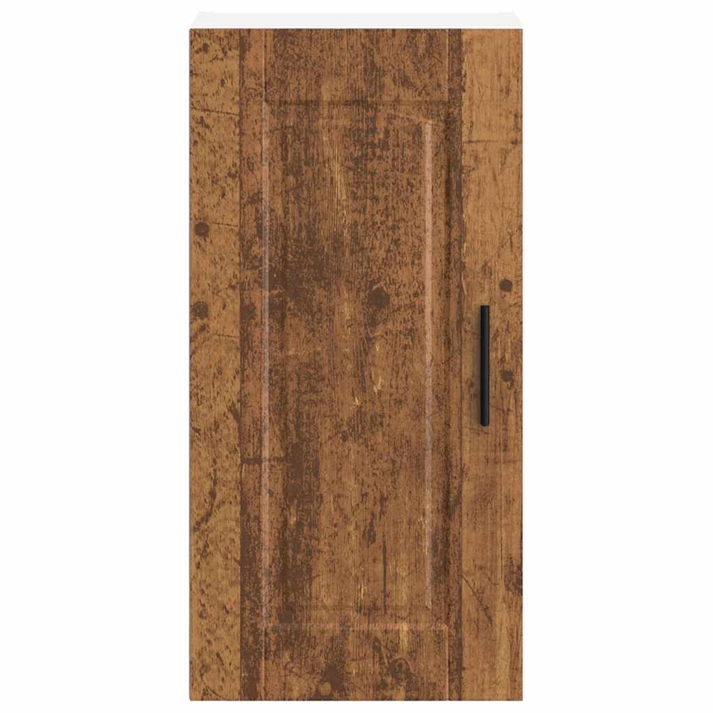 Keukenbovenkast Porto bewerkt hout oud houtkleurig is nu te koop bij PeponiXL, paradijselijk wonen!