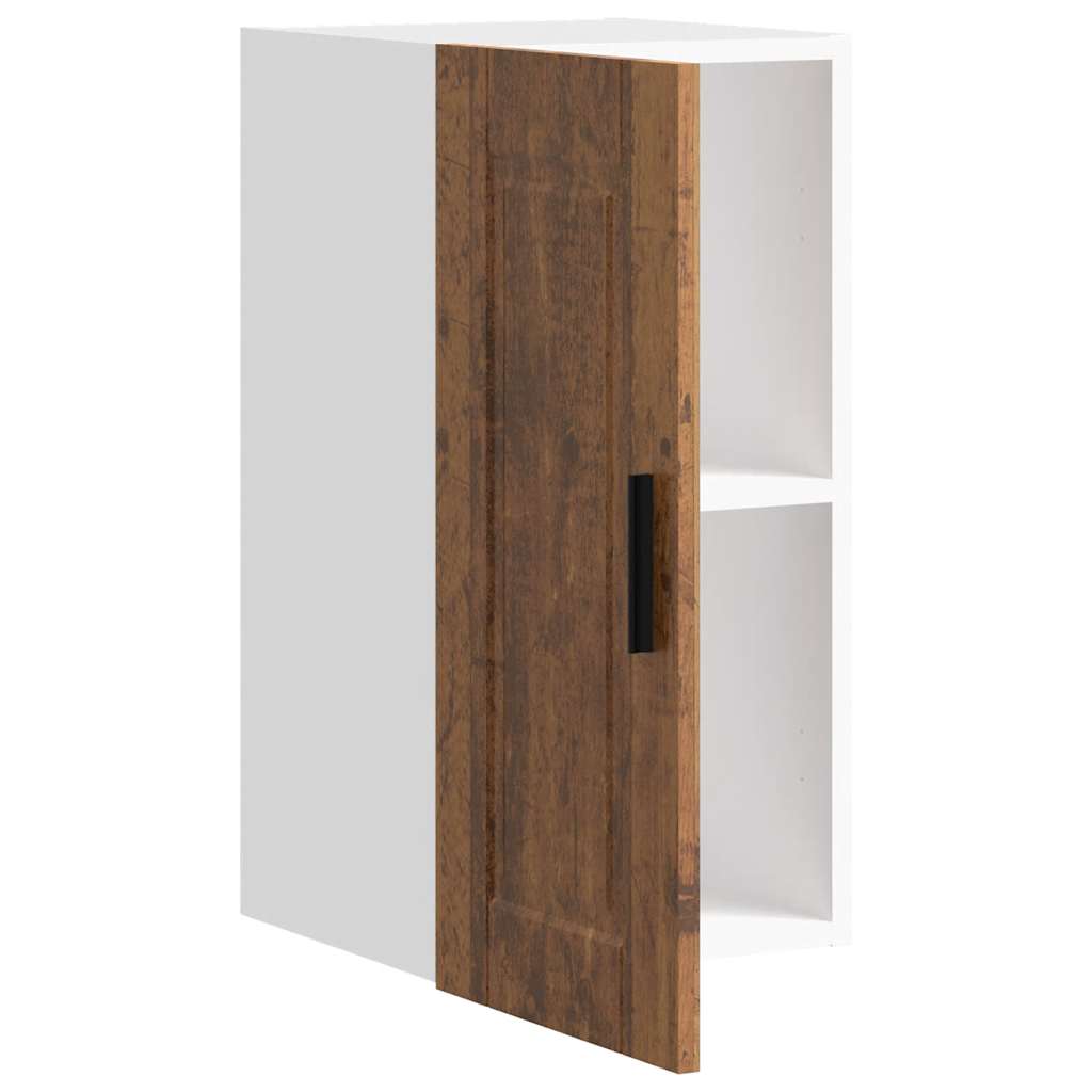Keukenbovenkast Porto bewerkt hout oud houtkleurig is nu te koop bij PeponiXL, paradijselijk wonen!