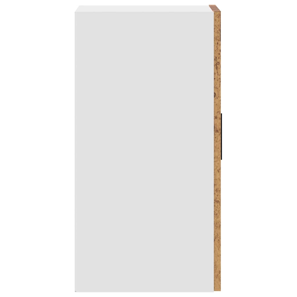 Keukenbovenkast Porto bewerkt hout oud houtkleurig is nu te koop bij PeponiXL, paradijselijk wonen!