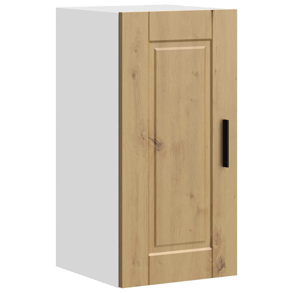 Keukenbovenkast Porto bewerkt hout artisanaal eikenkleur is nu te koop bij PeponiXL, paradijselijk wonen!