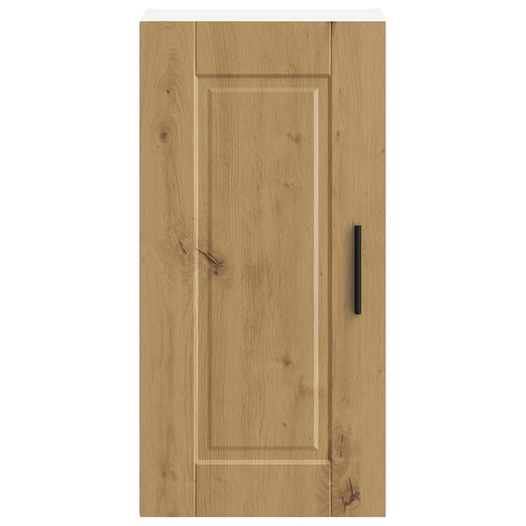 Keukenbovenkast Porto bewerkt hout artisanaal eikenkleur is nu te koop bij PeponiXL, paradijselijk wonen!