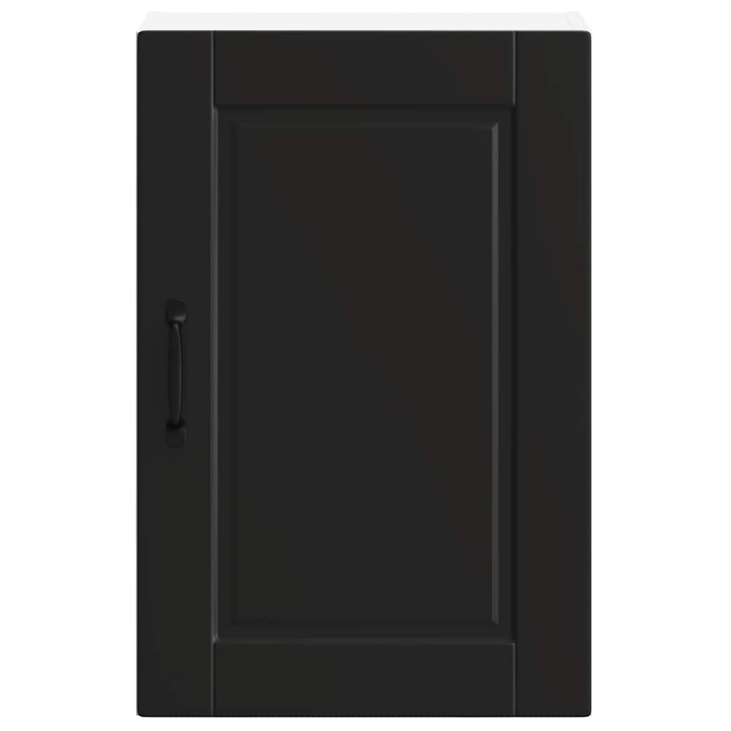 Keukenbovenkast Porto bewerkt hout zwart is nu te koop bij PeponiXL, paradijselijk wonen!
