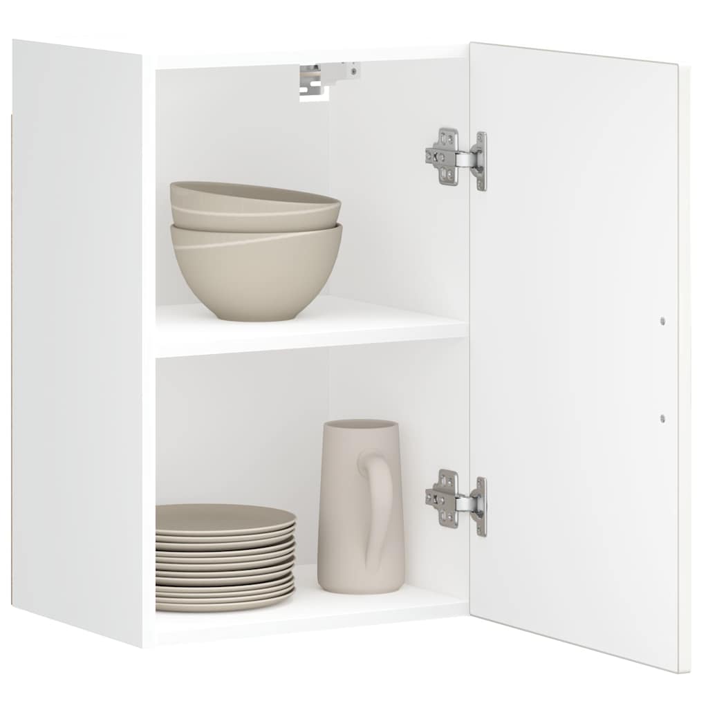 Keukenbovenkast Porto bewerkt hout hoogglans wit is nu te koop bij PeponiXL, paradijselijk wonen!