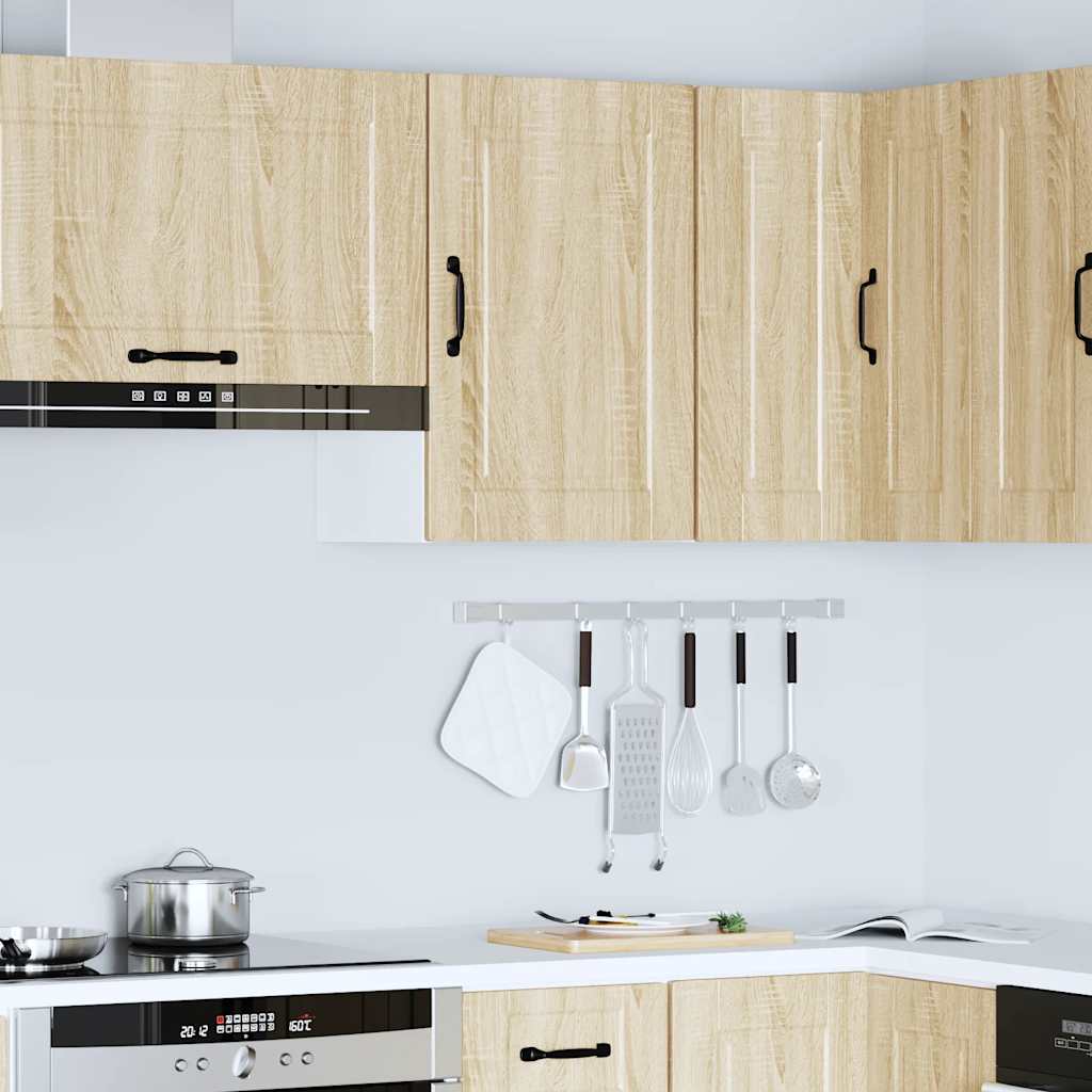 Keukenbovenkast Porto bewerkt hout sonoma eikenkleurig is nu te koop bij PeponiXL, paradijselijk wonen!