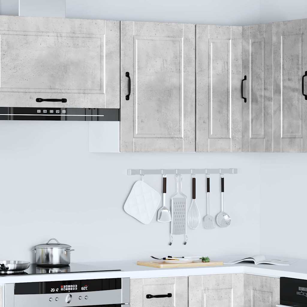 Keukenbovenkast Porto bewerkt hout betongrijs is nu te koop bij PeponiXL, paradijselijk wonen!