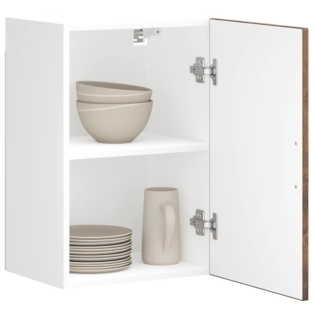 Keukenbovenkast Porto bewerkt hout gerookt eikenkleurig is nu te koop bij PeponiXL, paradijselijk wonen!