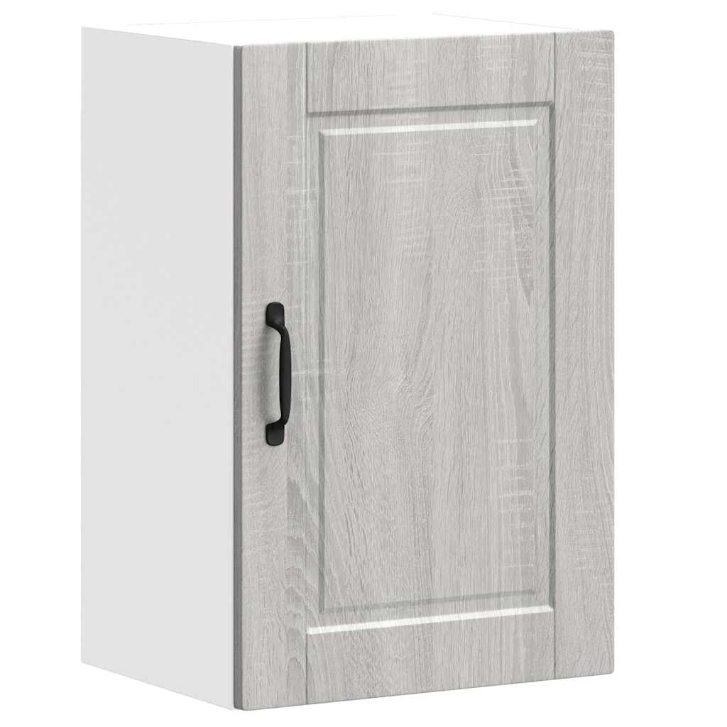 Keukenbovenkast Porto bewerkt hout grijs sonoma eiken is nu te koop bij PeponiXL, paradijselijk wonen!