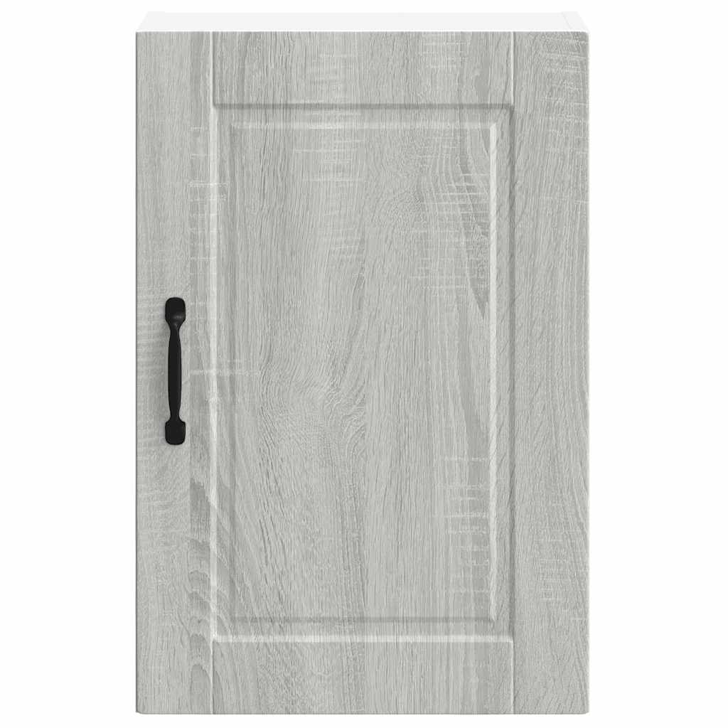 Keukenbovenkast Porto bewerkt hout grijs sonoma eiken is nu te koop bij PeponiXL, paradijselijk wonen!