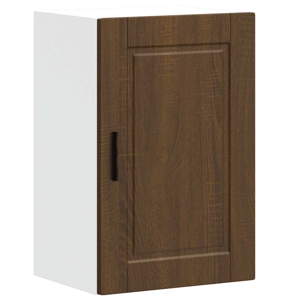 Keukenbovenkast Porto bewerkt hout bruin eikenkleur is nu te koop bij PeponiXL, paradijselijk wonen!