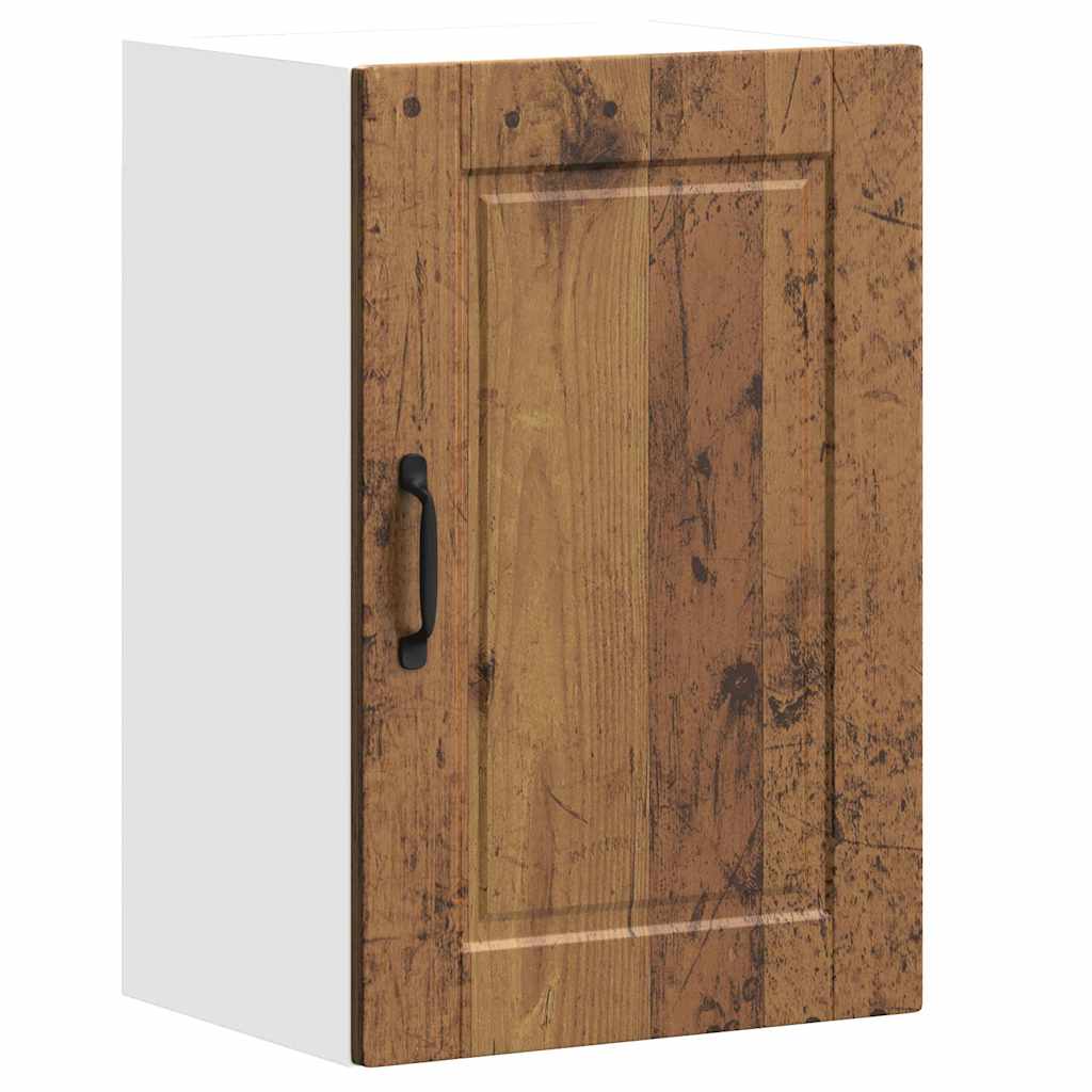 Keukenbovenkast Porto bewerkt hout oud houtkleurig is nu te koop bij PeponiXL, paradijselijk wonen!